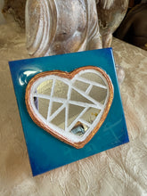 Load image into Gallery viewer, Turquoise Blue and Copper Mirror Mosaic