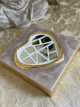 Load image into Gallery viewer, Resin Mirror Mosaic in Taupe and Gold