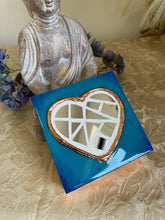Load image into Gallery viewer, Turquoise Blue and Copper Mirror Mosaic