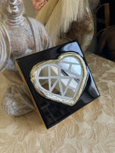 Load image into Gallery viewer, Black and Gold Resin Mosaic Heart