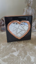 Load and play video in Gallery viewer, Black and Gold Resin Mosaic Heart