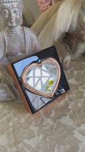Load and play video in Gallery viewer, Black and Copper Resin Mosaic Heart