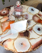 Load image into Gallery viewer, Agate Resin Side Table