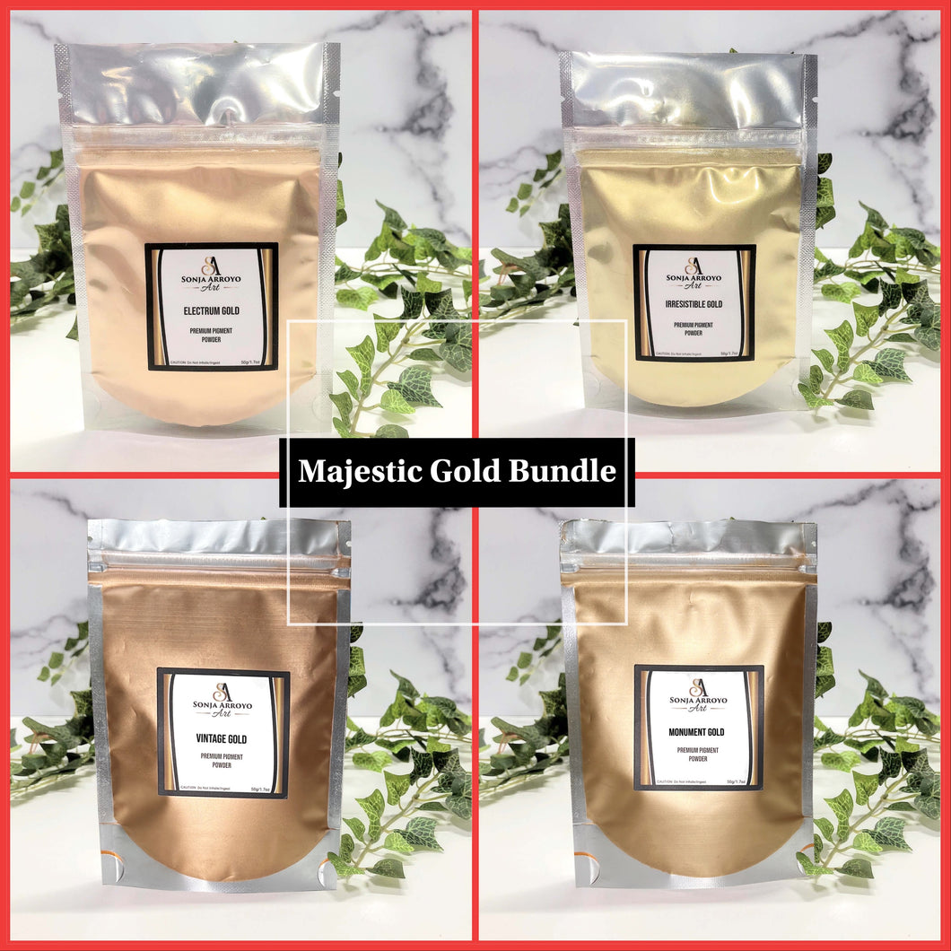 Majestic Gold Bundle - Set of 4